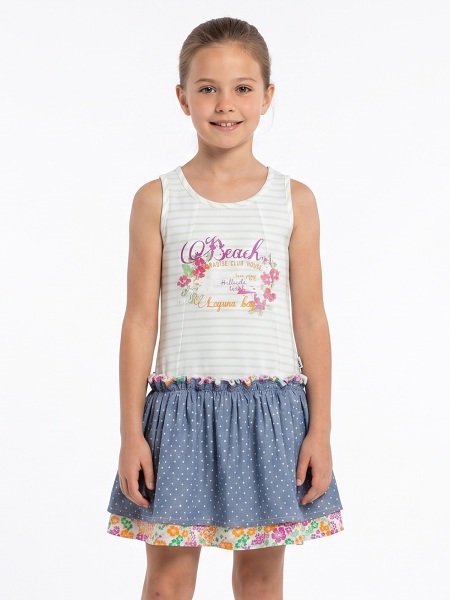 Kanz Sommerkleid Beach Club, ärmellos, 143-4068